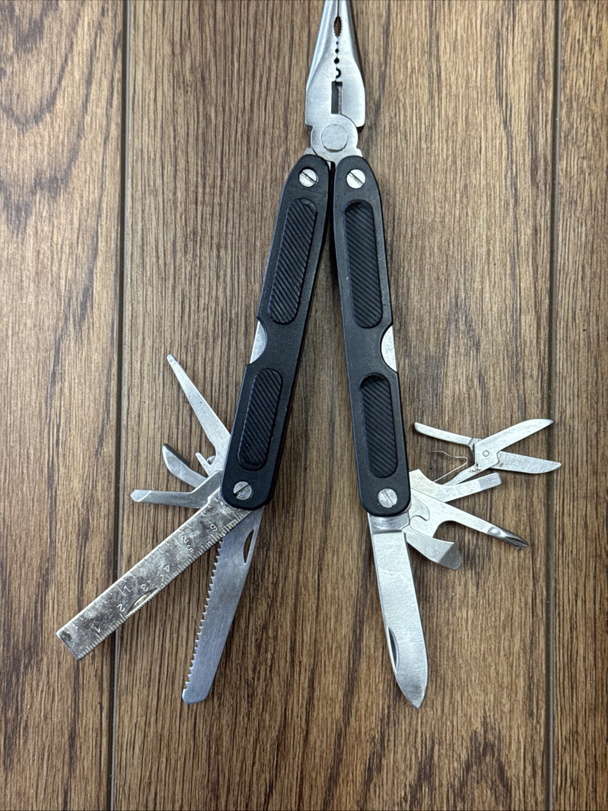 11-in-1 multi tool Pliers Knife Opener File Survival Hunting Camping
