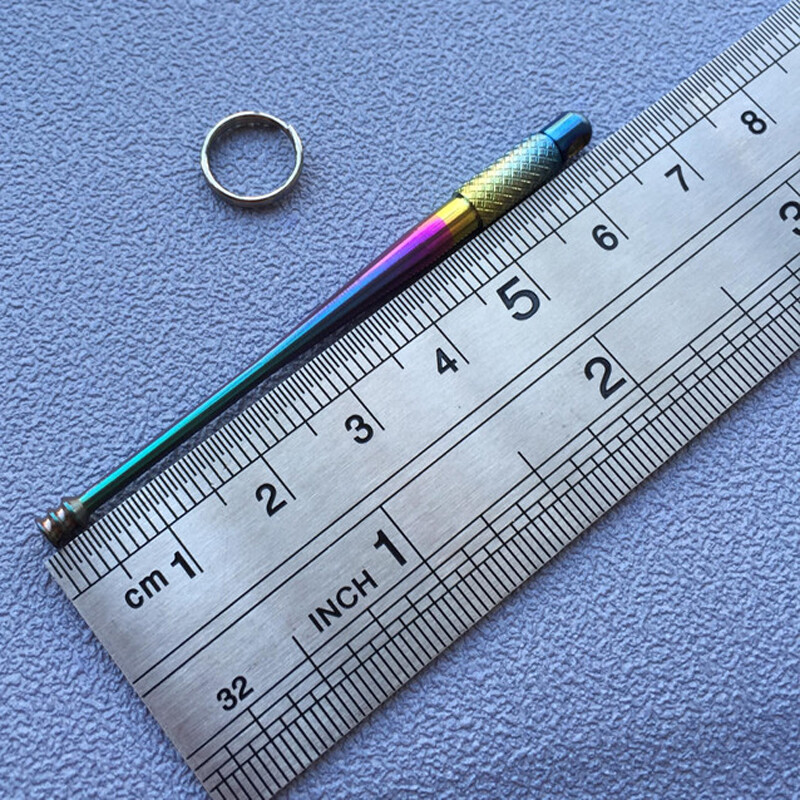 New Titanium Alloy Ear Pick + Titanium Alloy Toothpick Portable Multi Tool Gift