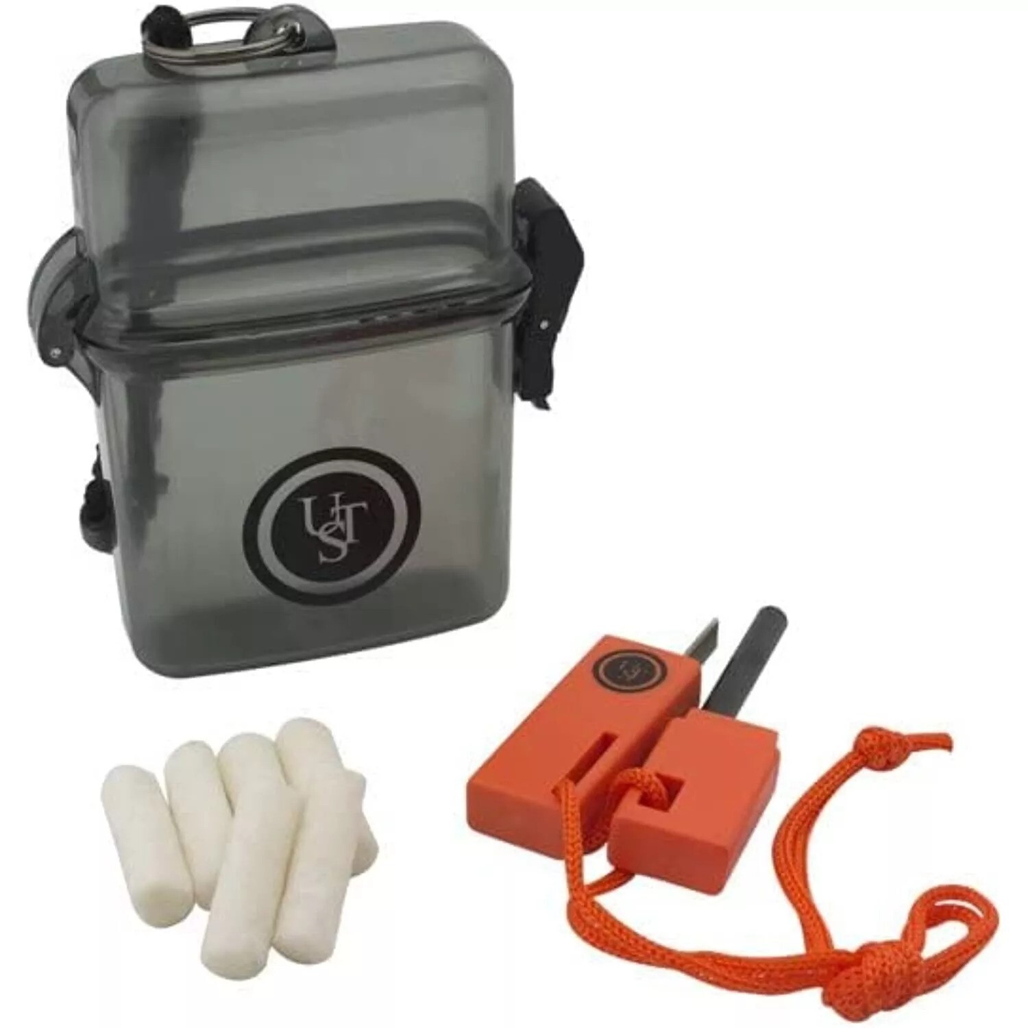 Watertight Fire Starter Kit – Tinder, Fire Starter, Instructions
