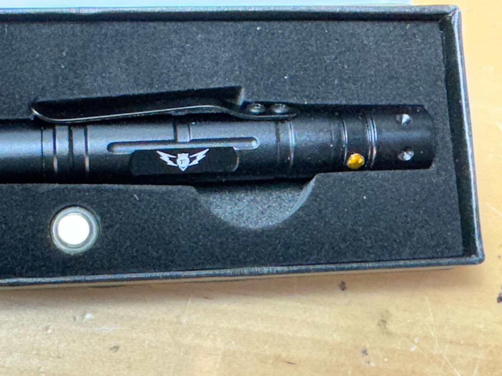 Takeflight Tactical Pen Multi-Tool with Flashlight – Black