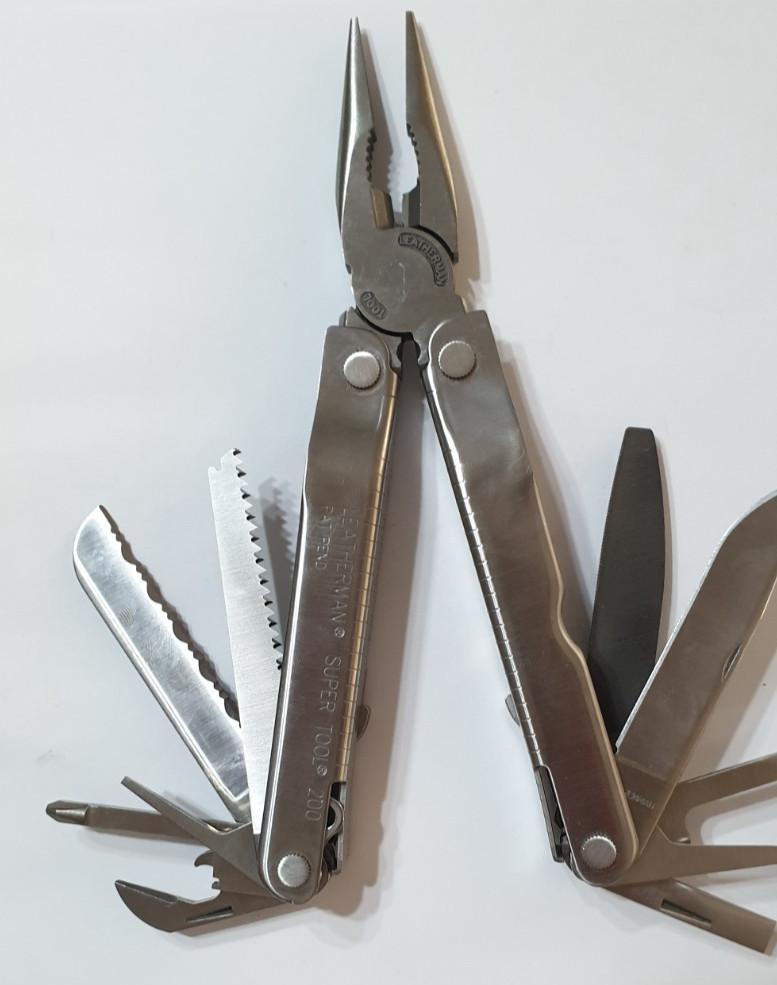 🔥🔥🔥 Leatherman Super Tool 200 & Pulse Set Unique Locks Rare Not Used