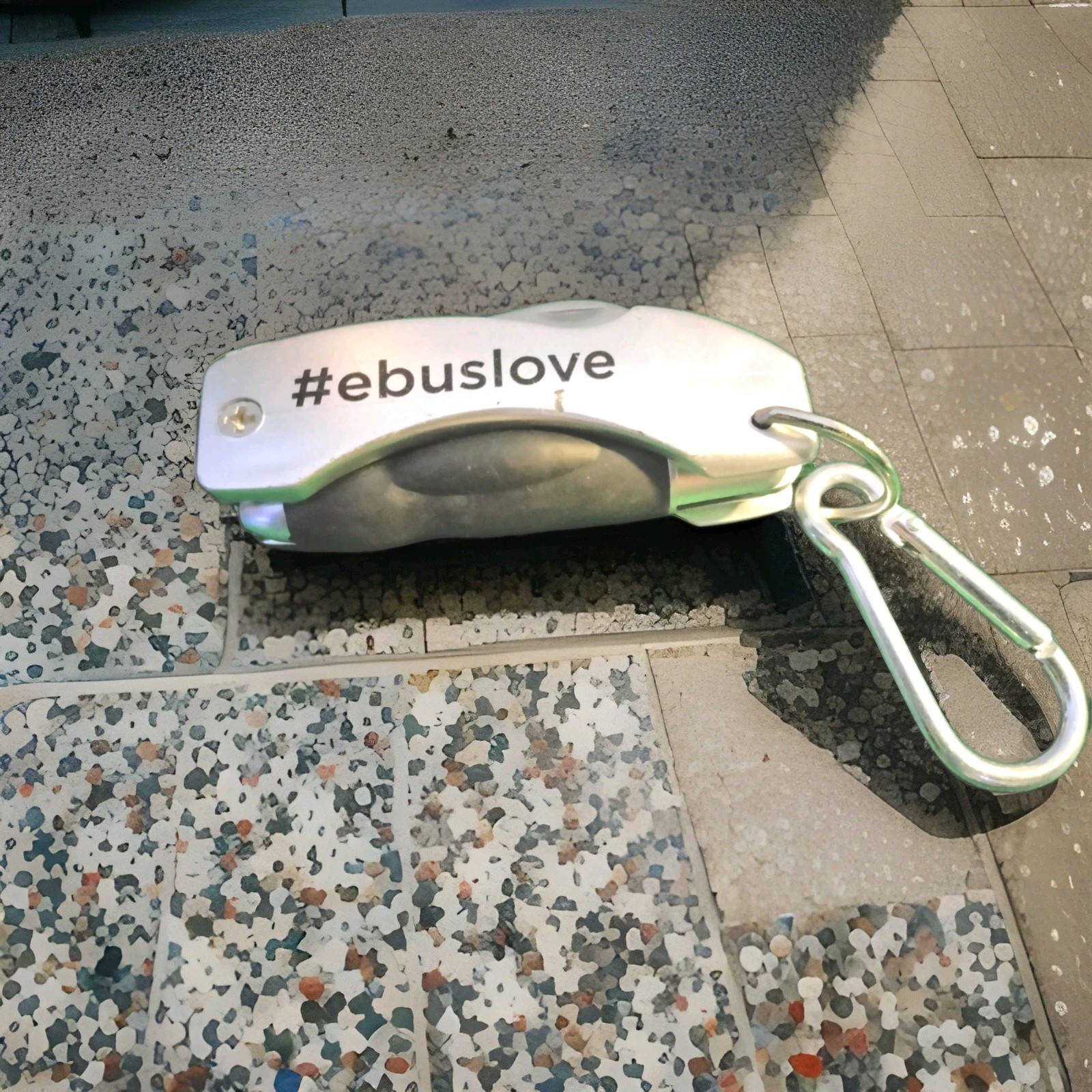 Proterra “#ebuslove” Multi Tool Pen, Light, Knife, Bottle Opener