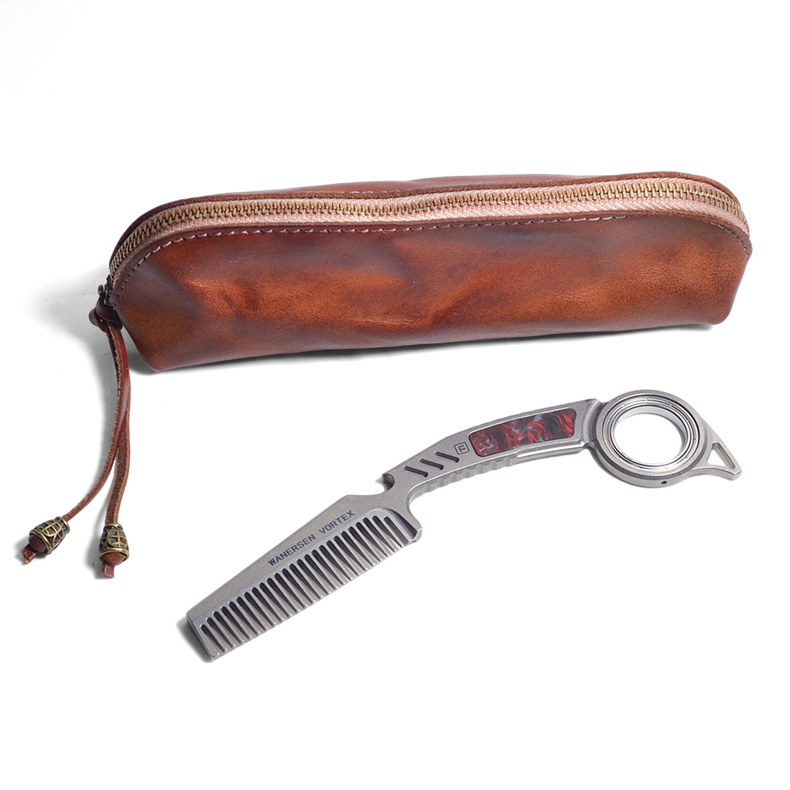 TC21 Titanium alloy Comb EDC Tool Anti-static – Storage bag