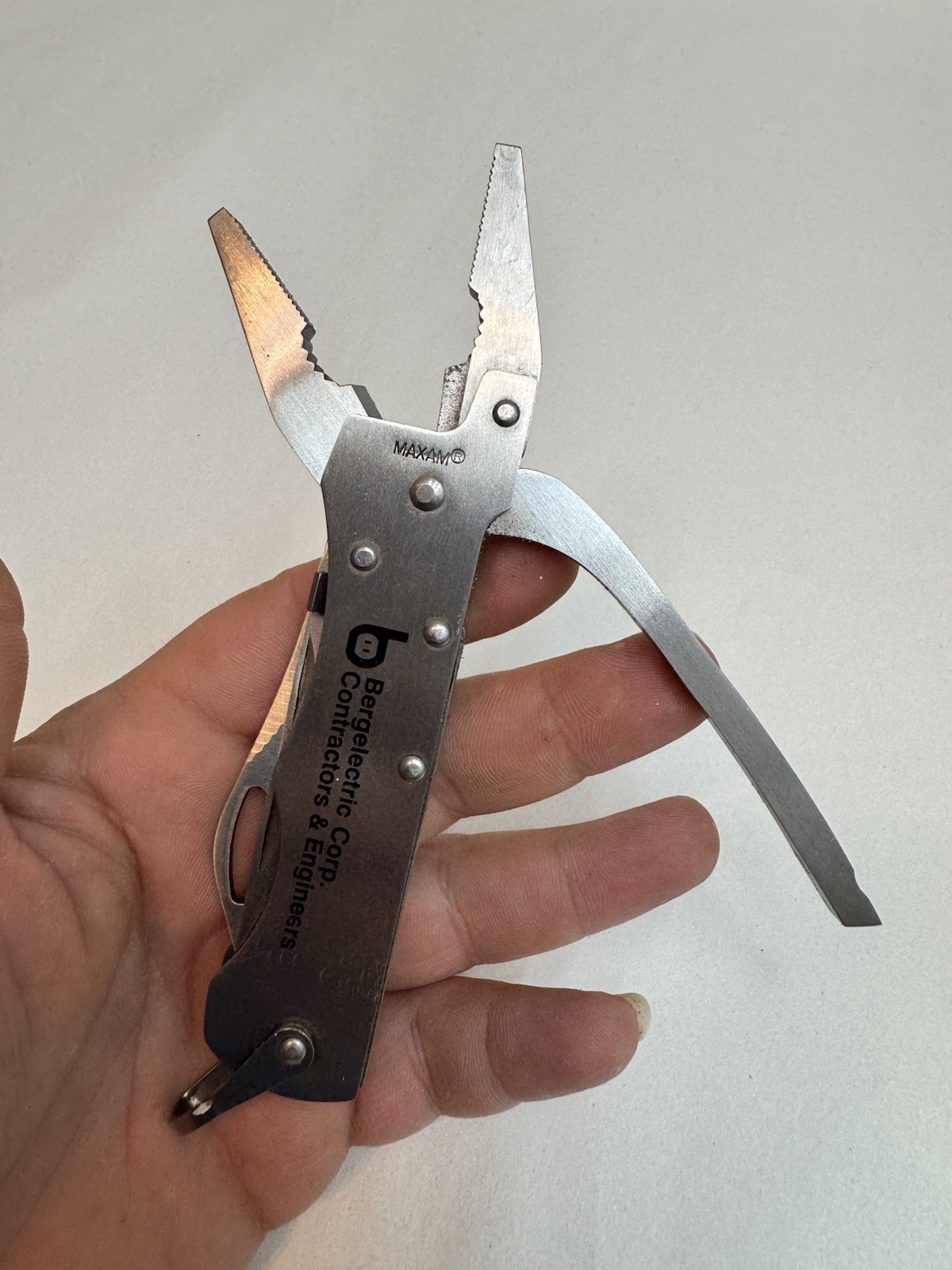 Maxam 14 in 1 Pocket Multi Tool Stainless Steel Heavy Duty (FVS026069)