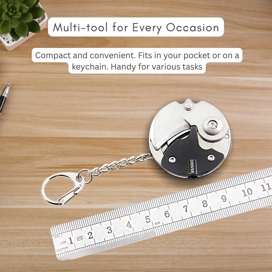 Compact Multi Tool Pocket Knives for Camping & Pocket Tools Combo Pack