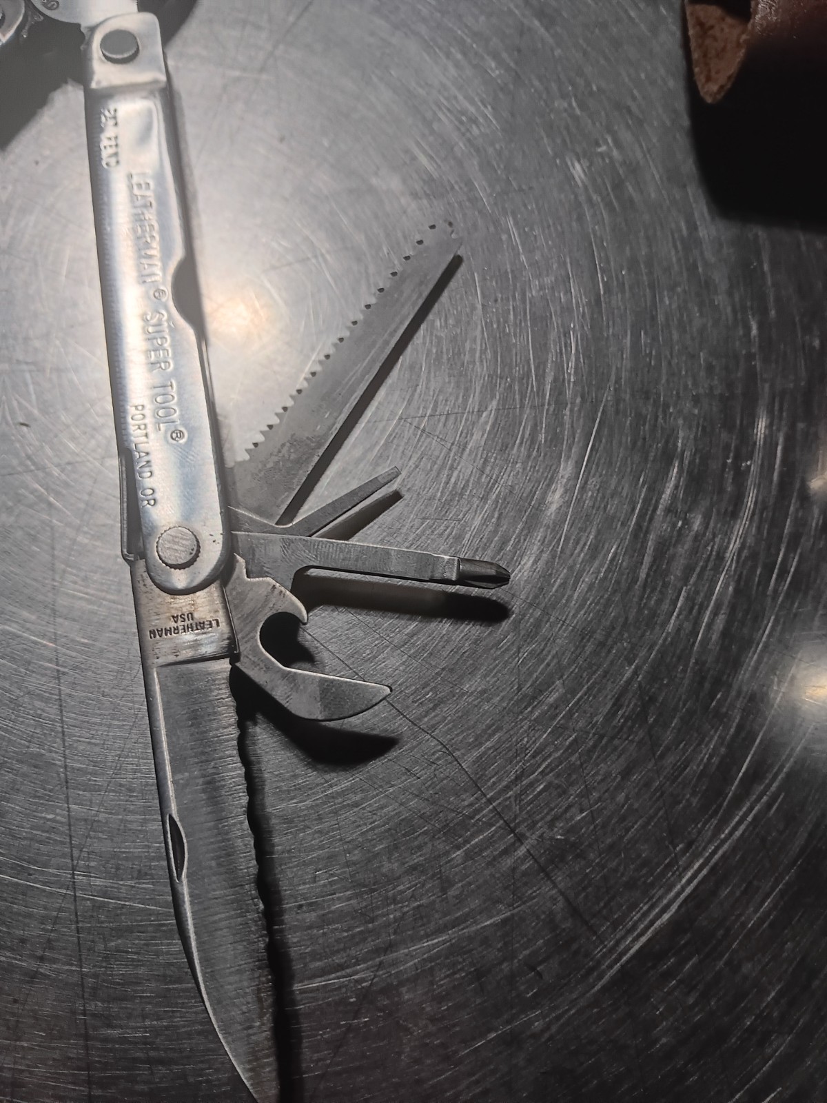 Leatherman Tool, USA ,with leather case