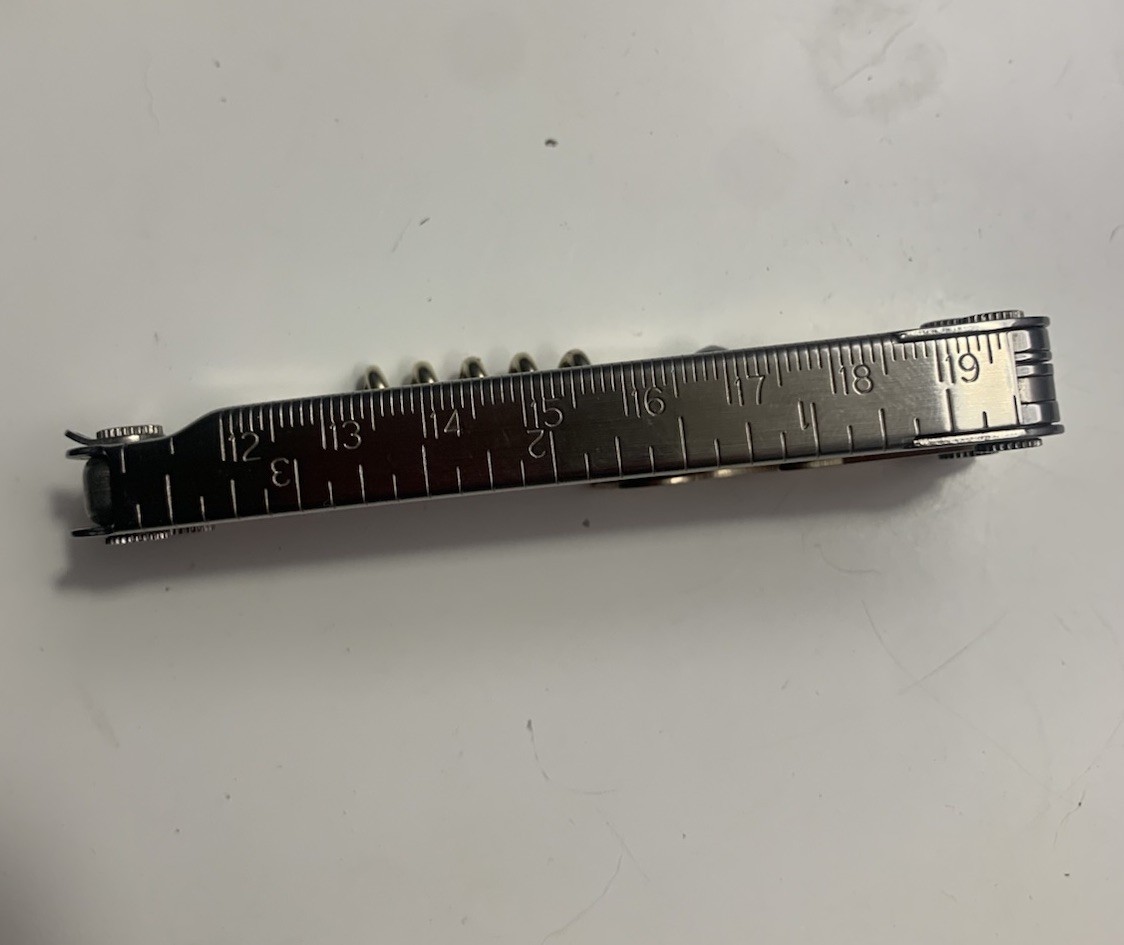 Leatherman Flair Stainless Multi-Tool Knife Corkscrew Rare Collectible Nov 1999