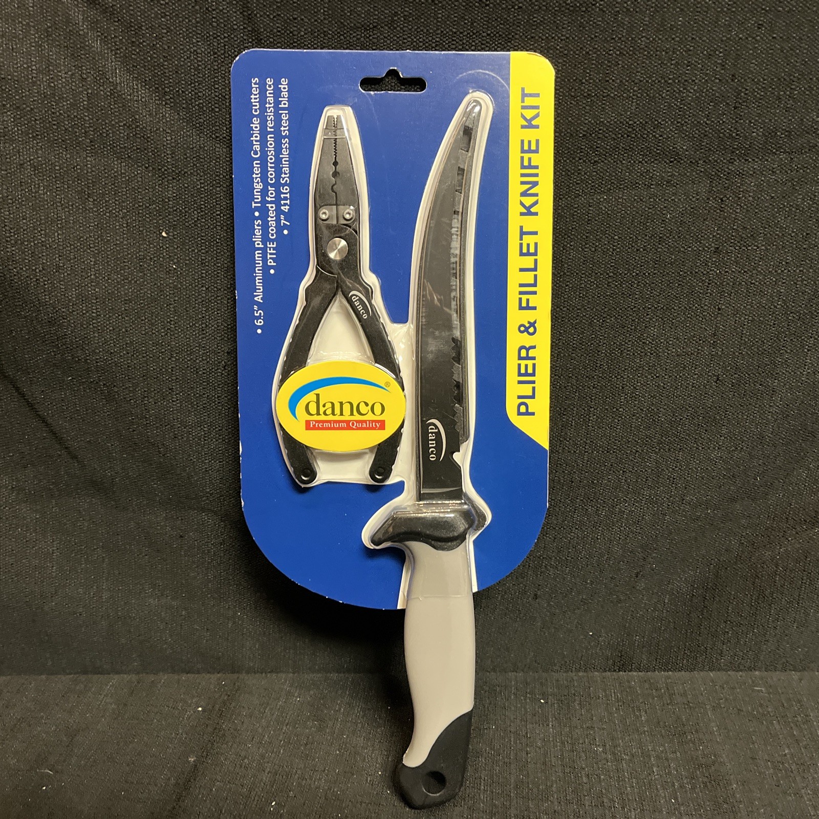 NEW Danco Plier & Fillet Knife Kit – 6.5″ pliers & 7″ knife