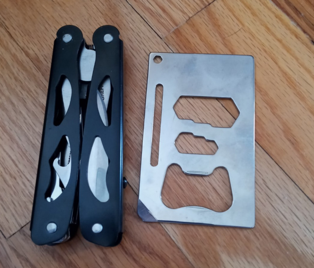 Sheffield Multi-Tool 10 function with wrench * 6 inch * Lot of 2
