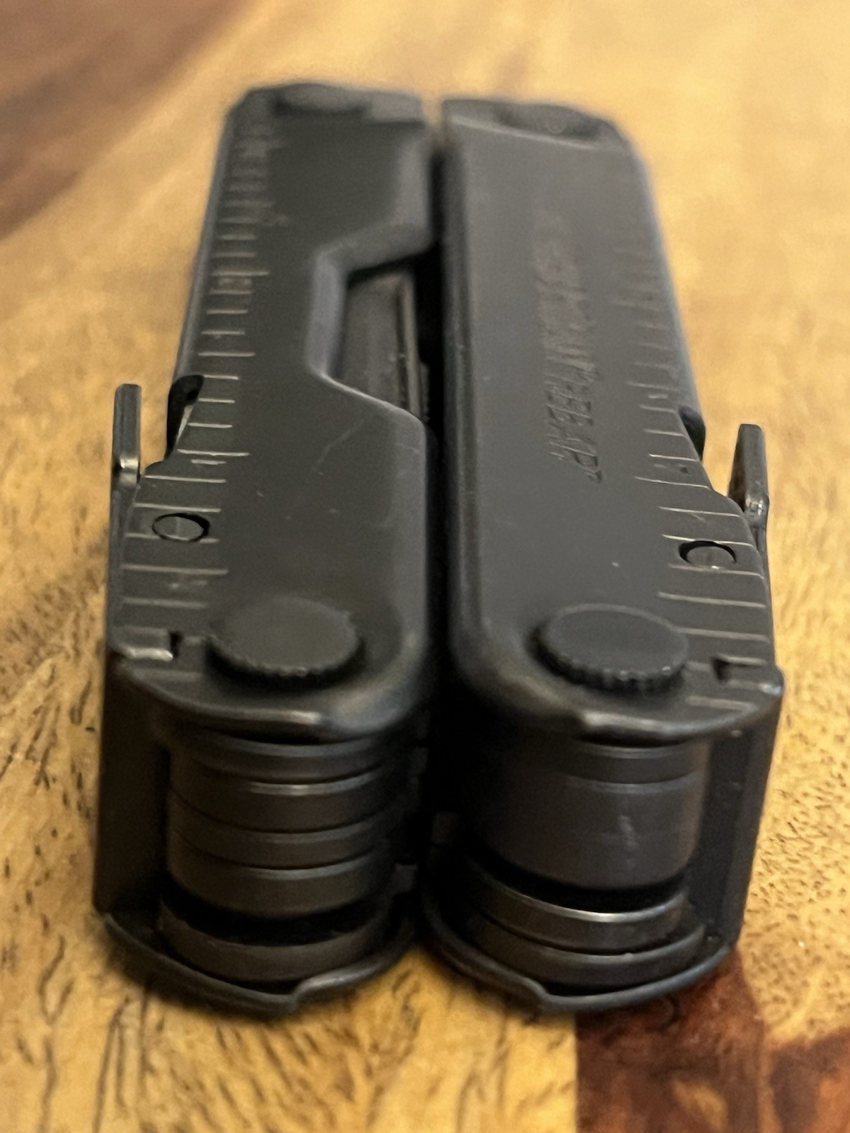 LEATHERMAN REBAR 17 Tool Multitool Black Oxide SUPER NICE!!! w/New Nylon Sheath