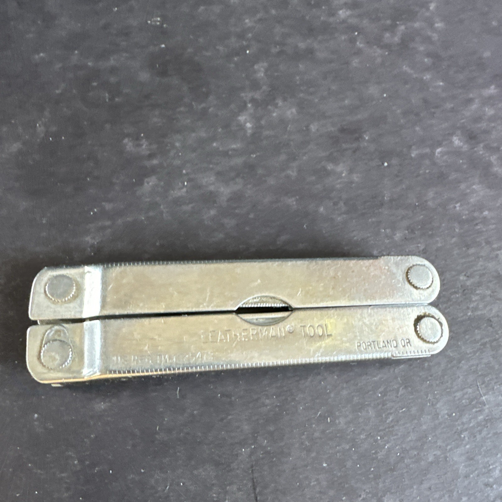 Leatherman Tool USA Portland OR Multi Tool w/ Leather Sheath Vintage #M8