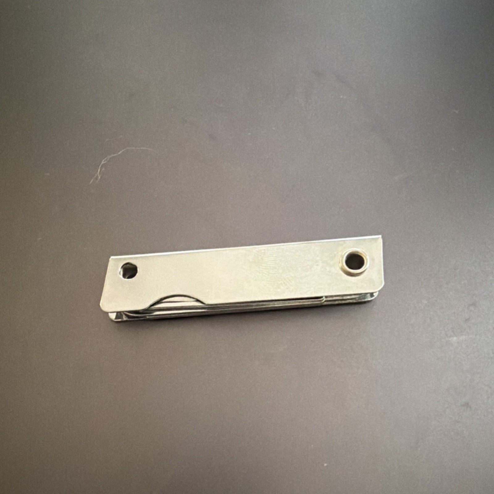 Silver Stainless Steel Camping Multi-Tool Knife, File, Bottle Opener