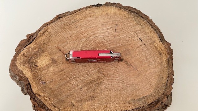 Leatherman Micra RED Anodized Handled Stainless Steel Multi Tool Scissors ,Knife
