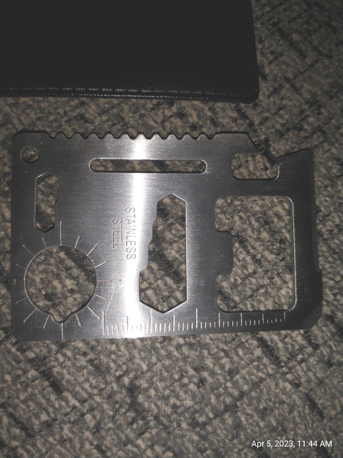 Multi-Purpose Pocket Survival Tool Stainless Steel