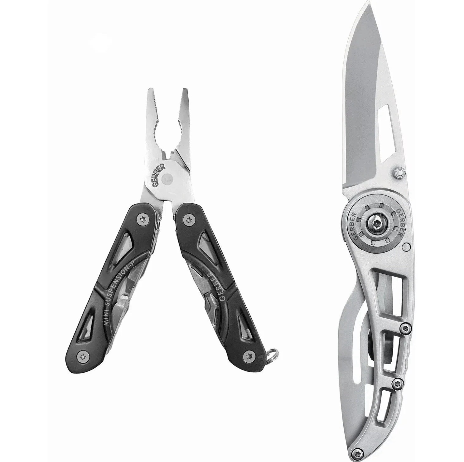 Gerber 1078701 Ripstop I / Mini Suspension Multi-Tool Stainless Steel 11 tools