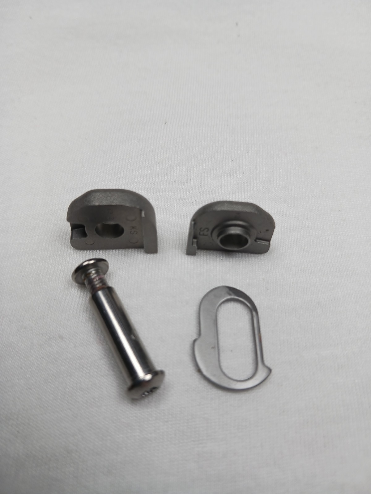 Leatherman Wave handle end caps with lanyard ring and pivot.