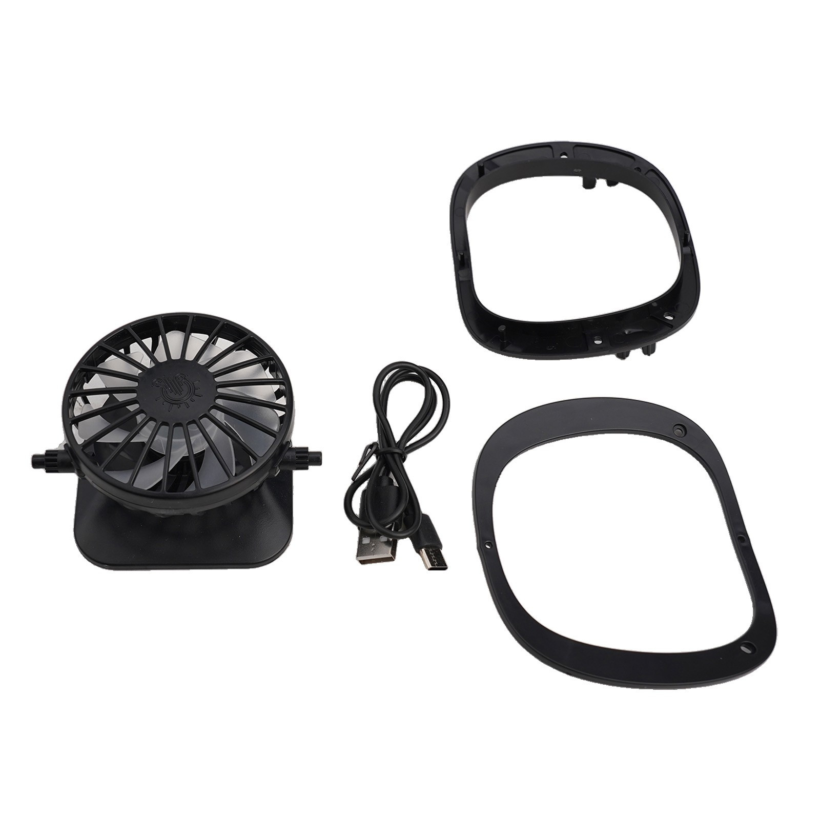 Portable Solar Powered Fan Hat with USB Charging Option for Outdoor Adventures