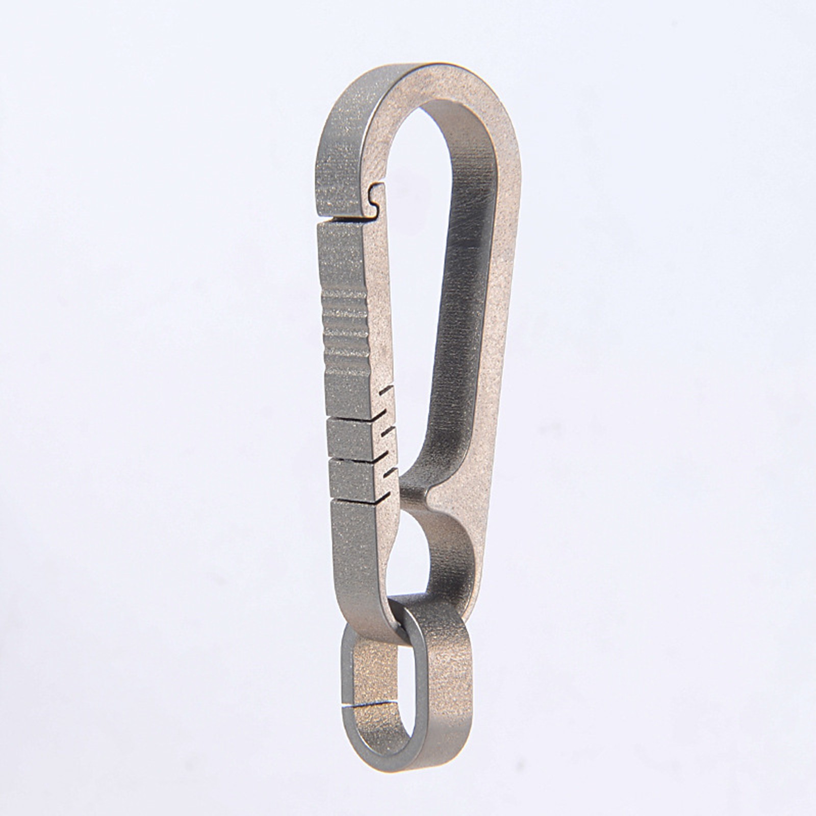 TC4 Titanium Key Chain Carabiner Opener Outdoor Portable Multi EDC Tool