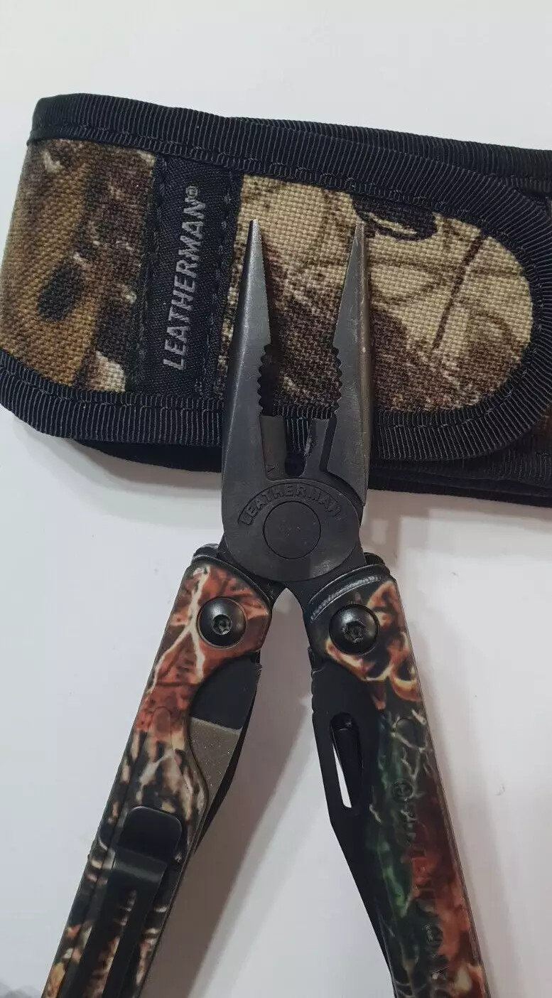 🔥🔥 Leatherman Charge Ti BO 2006 Blood Autumn Camo Titanium Not Used Very Rare