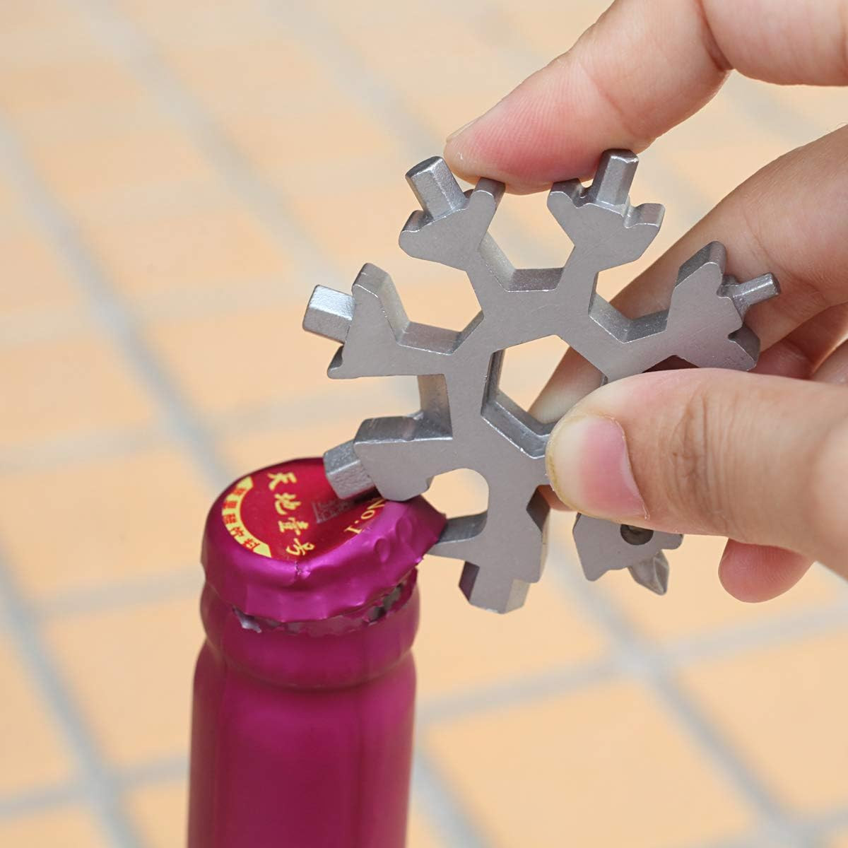 20 in 1 Snowflake Multi Tool, Cool Stocking Stuffers for Men Christmas Gift,Uniq