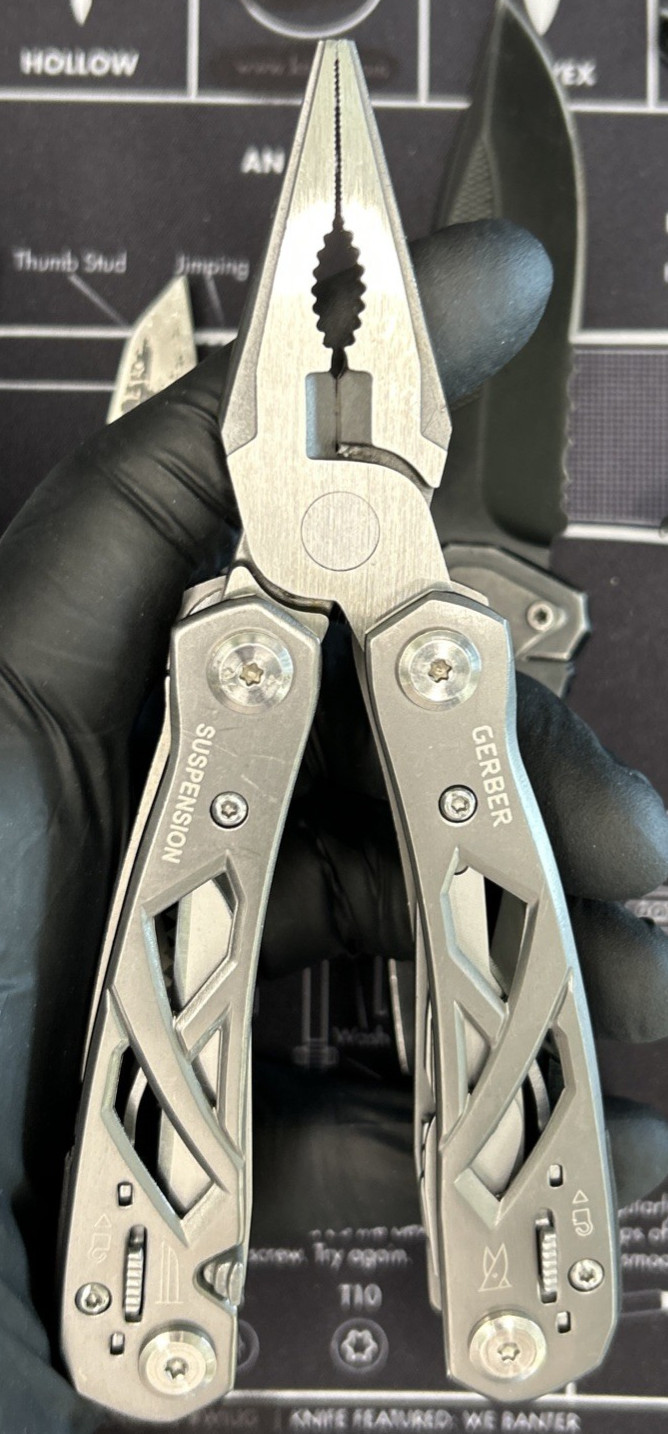 Gerber 1 Suspension W/Sheath / 1 Ridge/ 1 Swagger/ 1 Dime Compact Lot Of 4 GUC