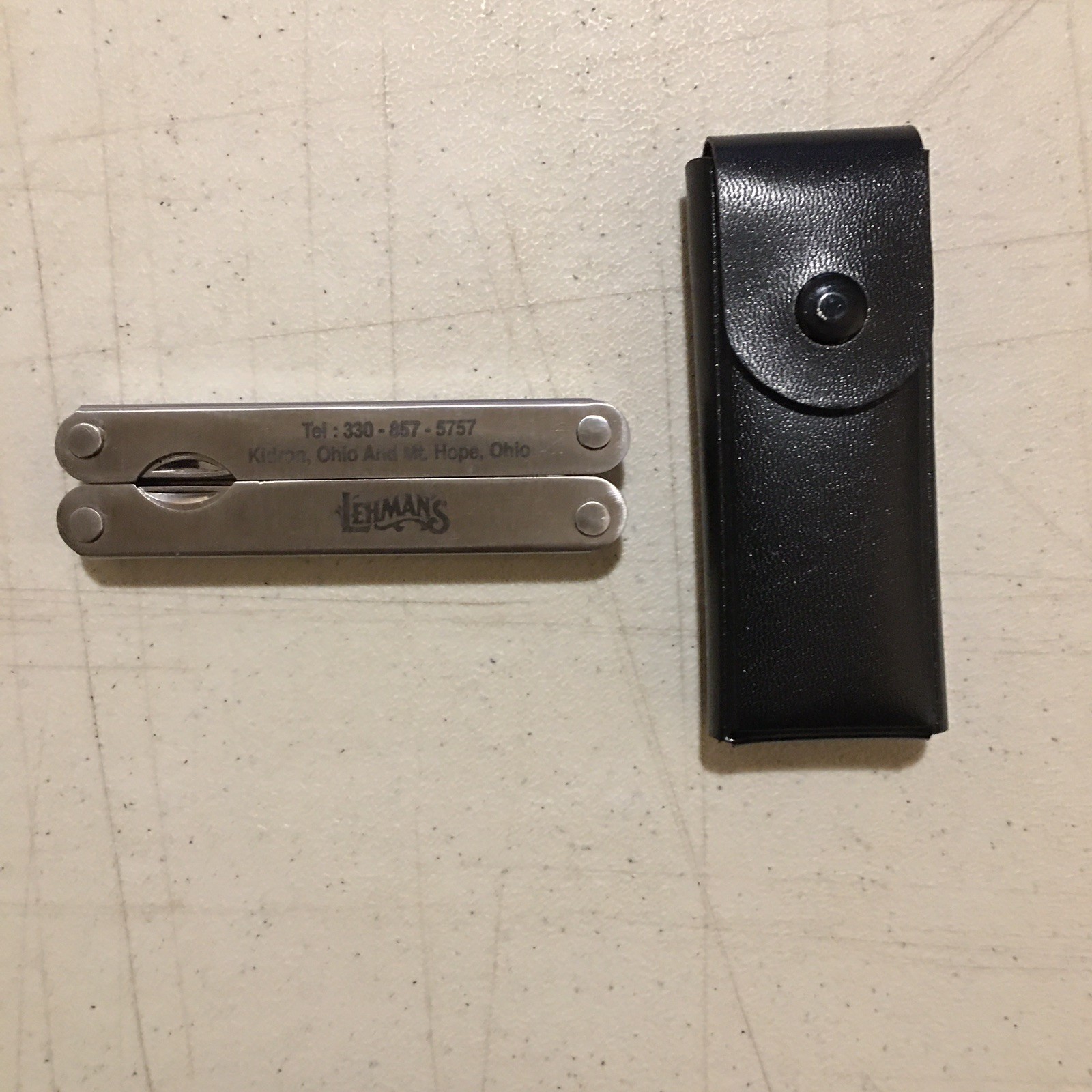 Lehman’s Multi Tool Stainless Steel With Sheath Made In US