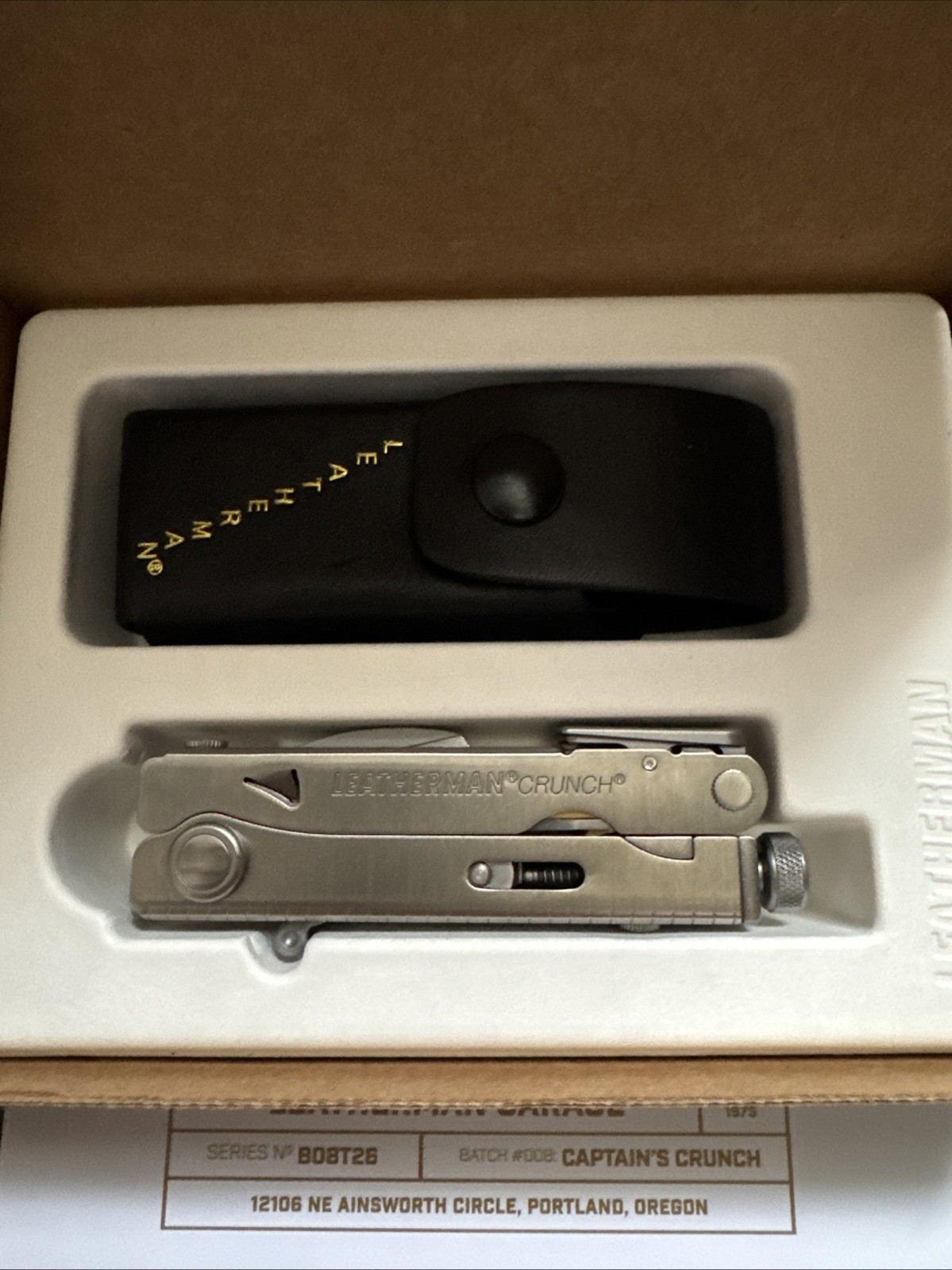 Leatherman Garage Batch 008 Captain’s Crunch Limited Edition Multi-Tool