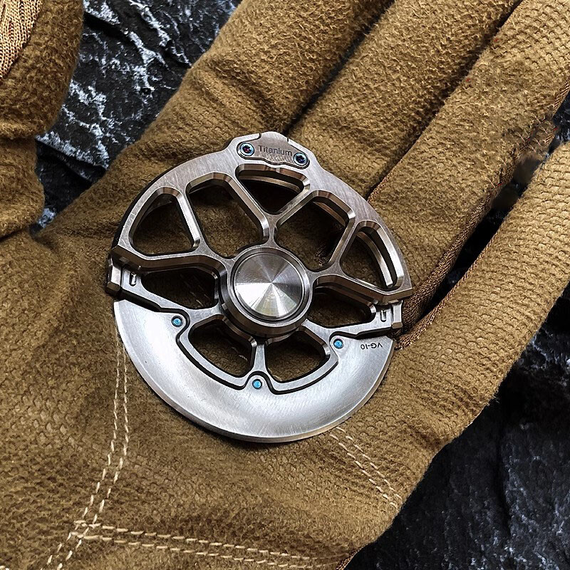 Titanium Knife Umbrella Rope DIY Decorative Accessories Key Ring Pendant Tools