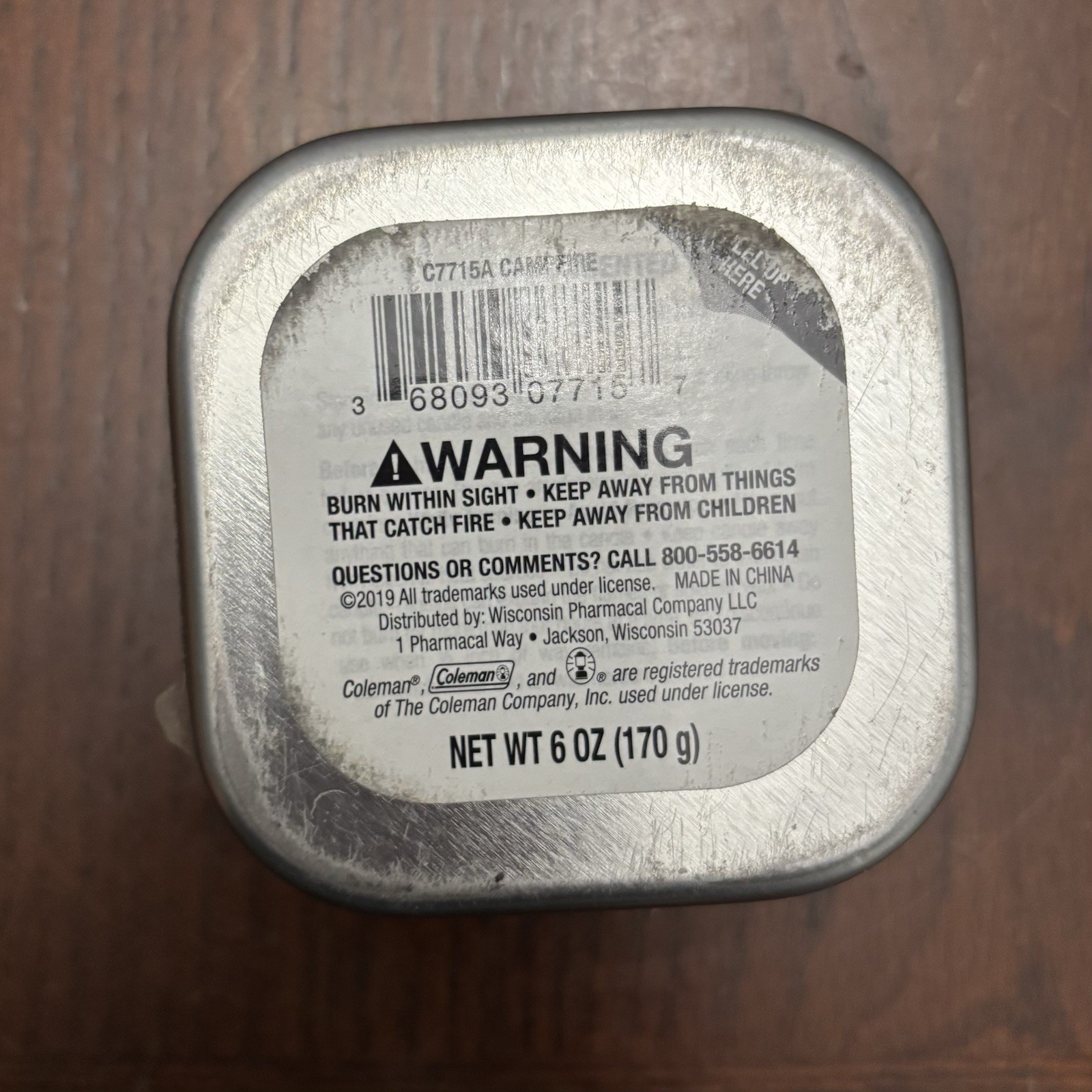 Outdoor Life Camo Multi-Utensil & Coleman Citronella Candle Brand New Camping