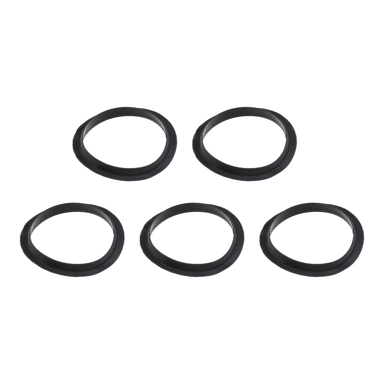 5 PCS Black Sink Plug ORing Spare Sealing Gaskets 38mm OD 31.5mm ID Seals