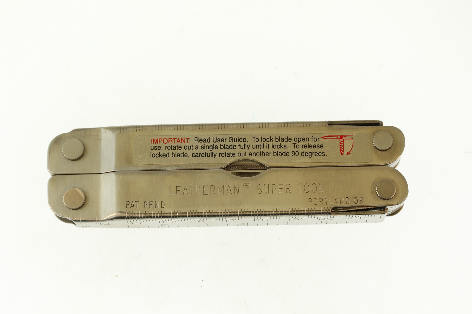 Vintage Unused Leatherman ® Super Tool ™ with Box Papers and Nylon Sheath ©1994