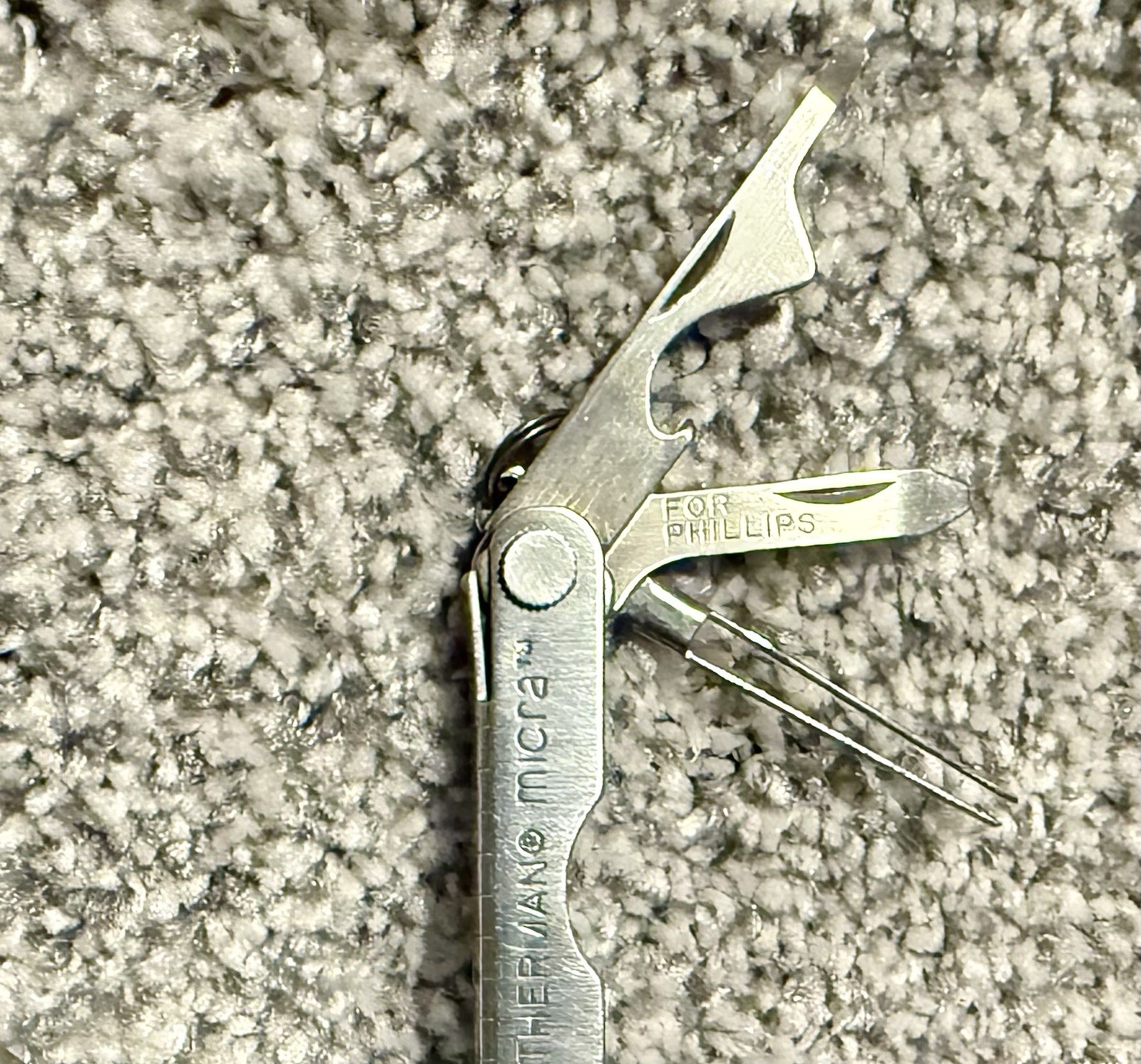 Leatherman Micra Multi-Tool 10 in 1 Knife Outdoor Indoor Stainless Steel USA!