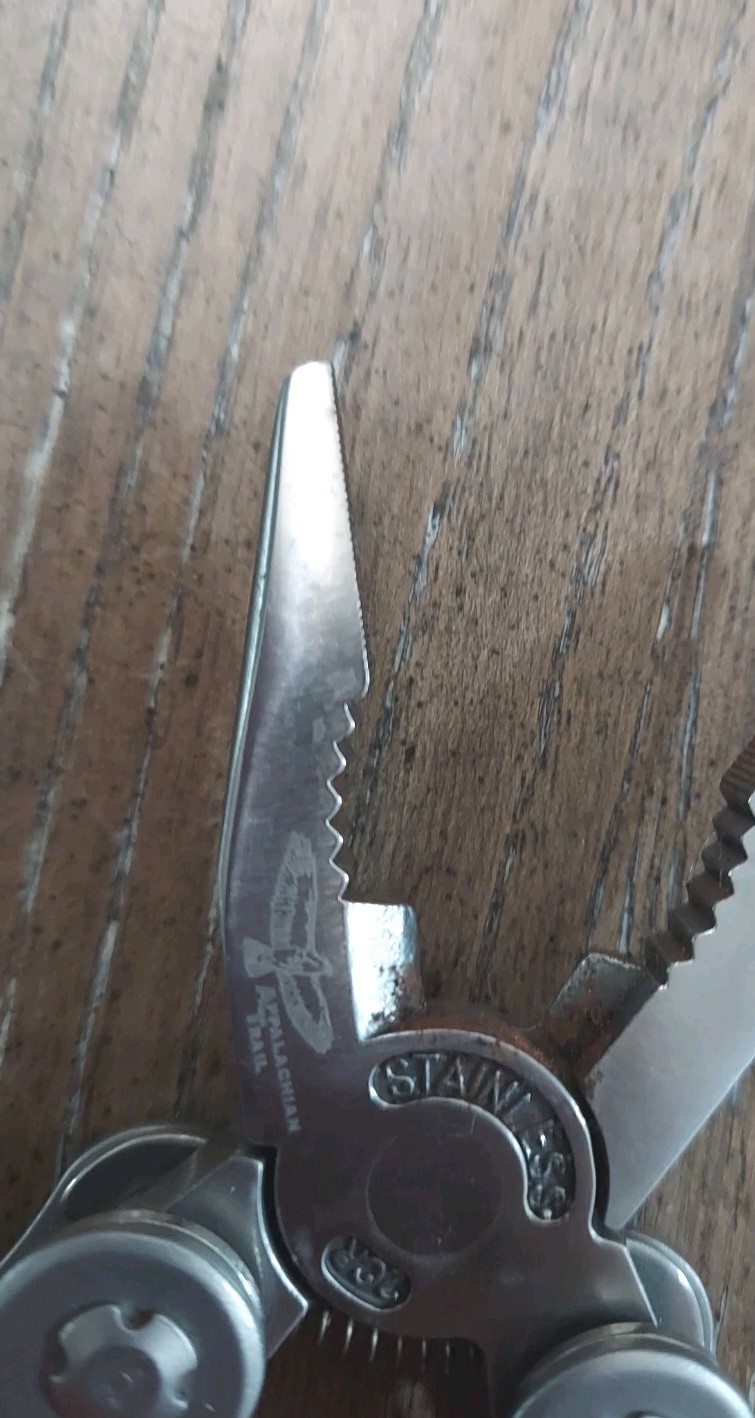 Appalachian Trail Multi Tool Stainless Steel File Saw Pliers