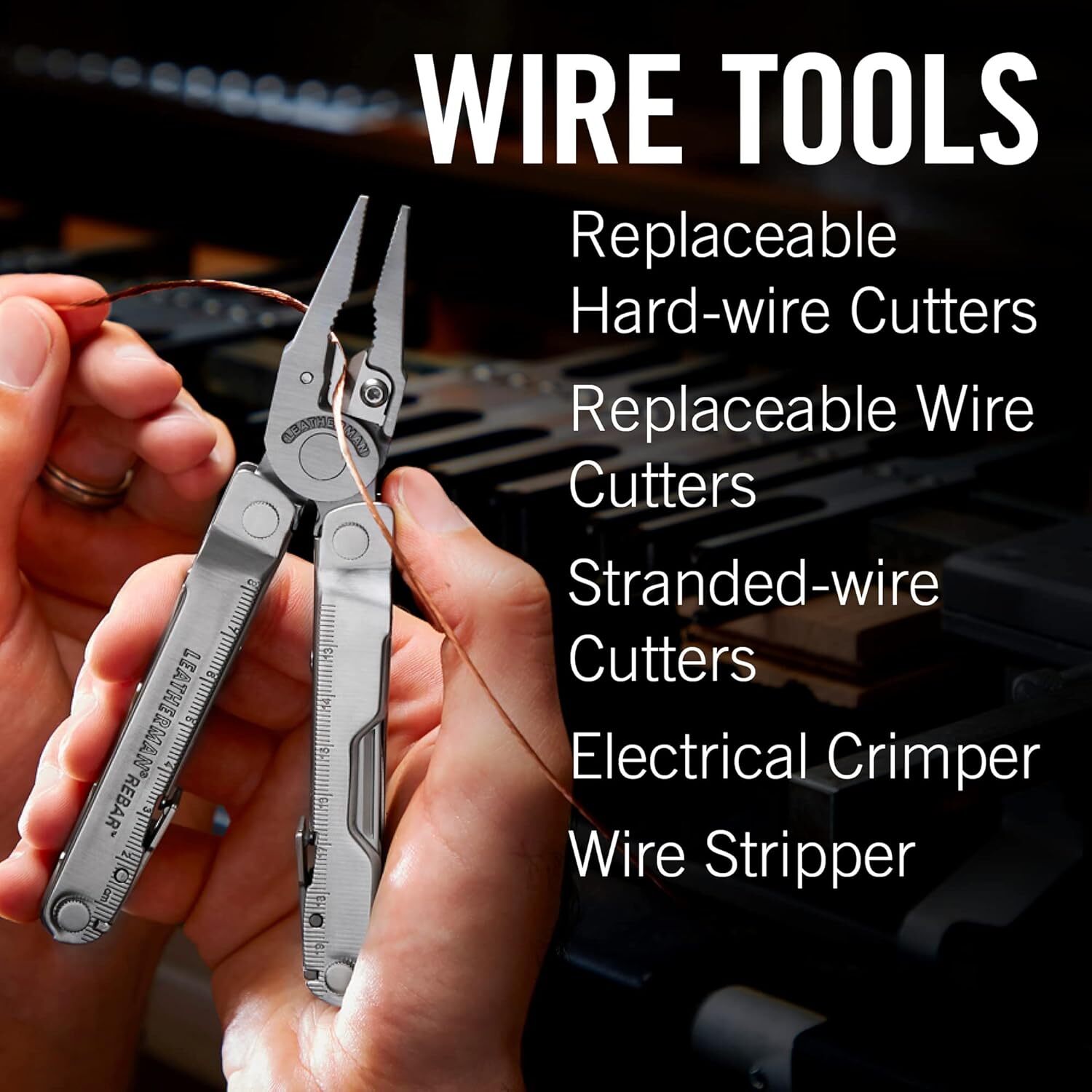 NEW.Rebar Multitool with Premium Replaceable Wire Cutters and Saw,Coyote