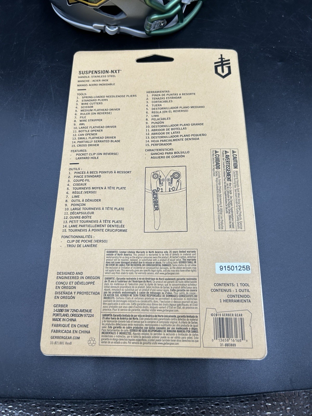 Gerber Suspension NXT 15-N-1 Multi-Tool with Pocket Clip (CBMH)