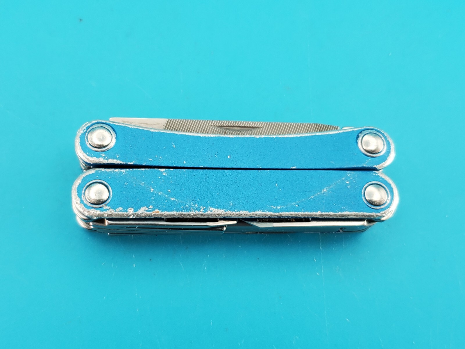 Leatherman SQUIRT PS4 Multi-Tool With Pliers Scissors Knife BLUE!