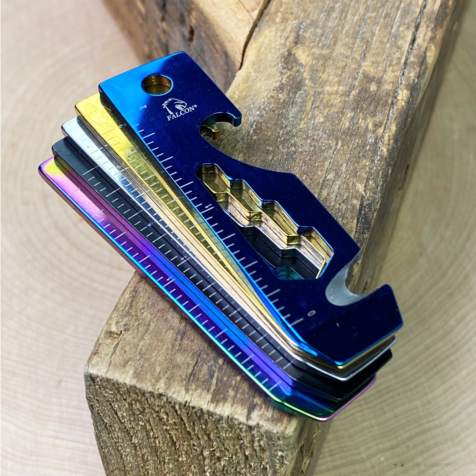 10 Piece Falcon® 8-in-1 Stainless Steel Versatile Multitool – Compact EDC Gear