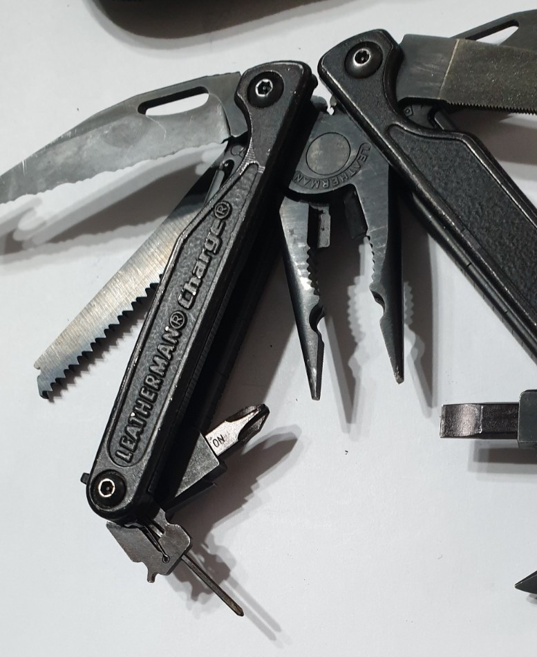 🔥 Leatherman Charge XTi 2005 BO BlackOxide Titanium Gen 1 Cap Crimper Very Rare