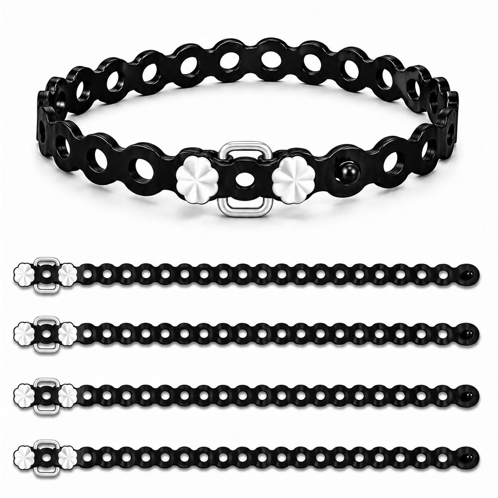 4-Pack Modular Gear Straps,Flexible Multi-Tool & Wearable Gadget for Outdoor …