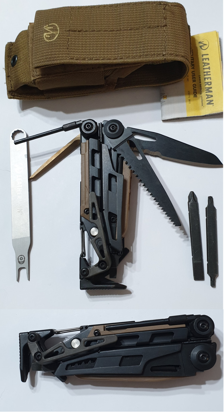 🔥🔥 Leatherman 2013 MUT Multi Tool Military Titanium Clip Retired Rare