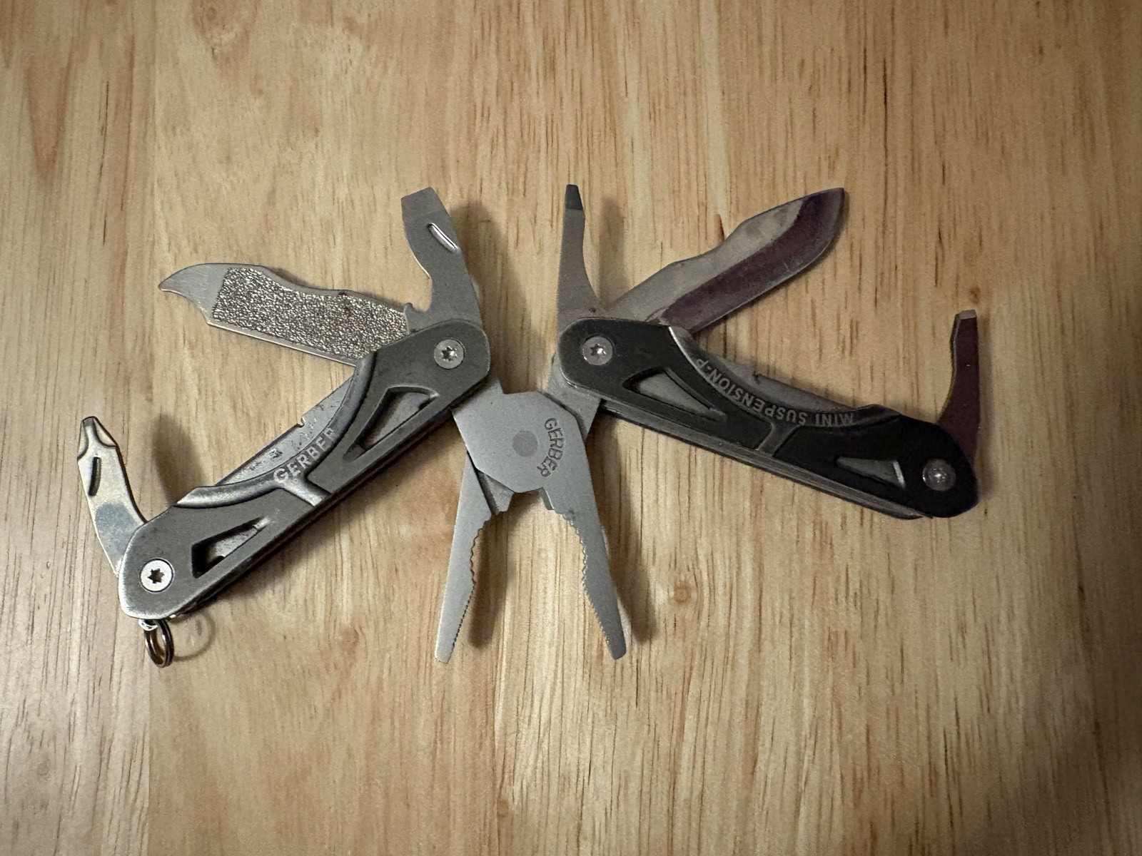 Used Gerber Suspension-P Mini – Nice patina, good Every Day Carry (EDC) addition