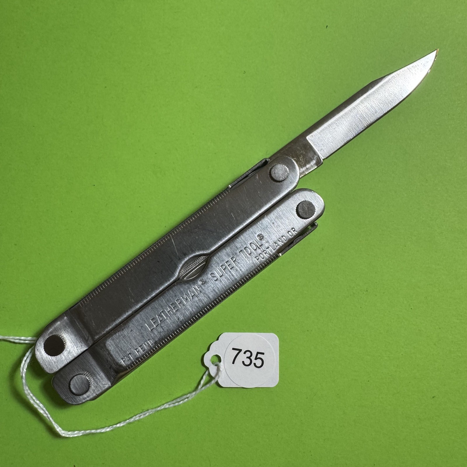 Leatherman Super Tool Plier Multi Tool Pocket Knife New Nylon Sheath EDC #735