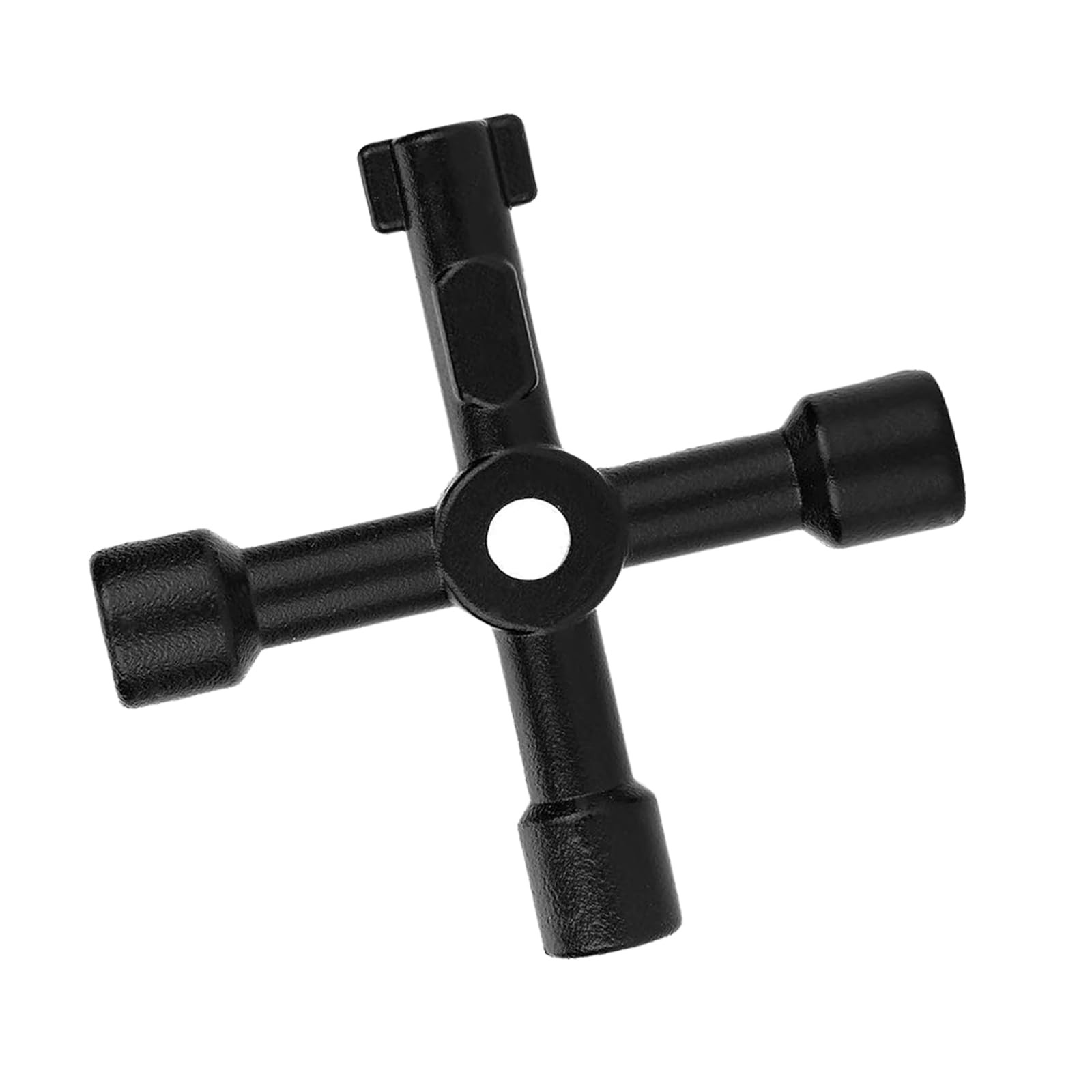 2 PCS 4 Way Cross Key, Zinc Alloy Multifunction Radiator Key Opening Cross Ke…
