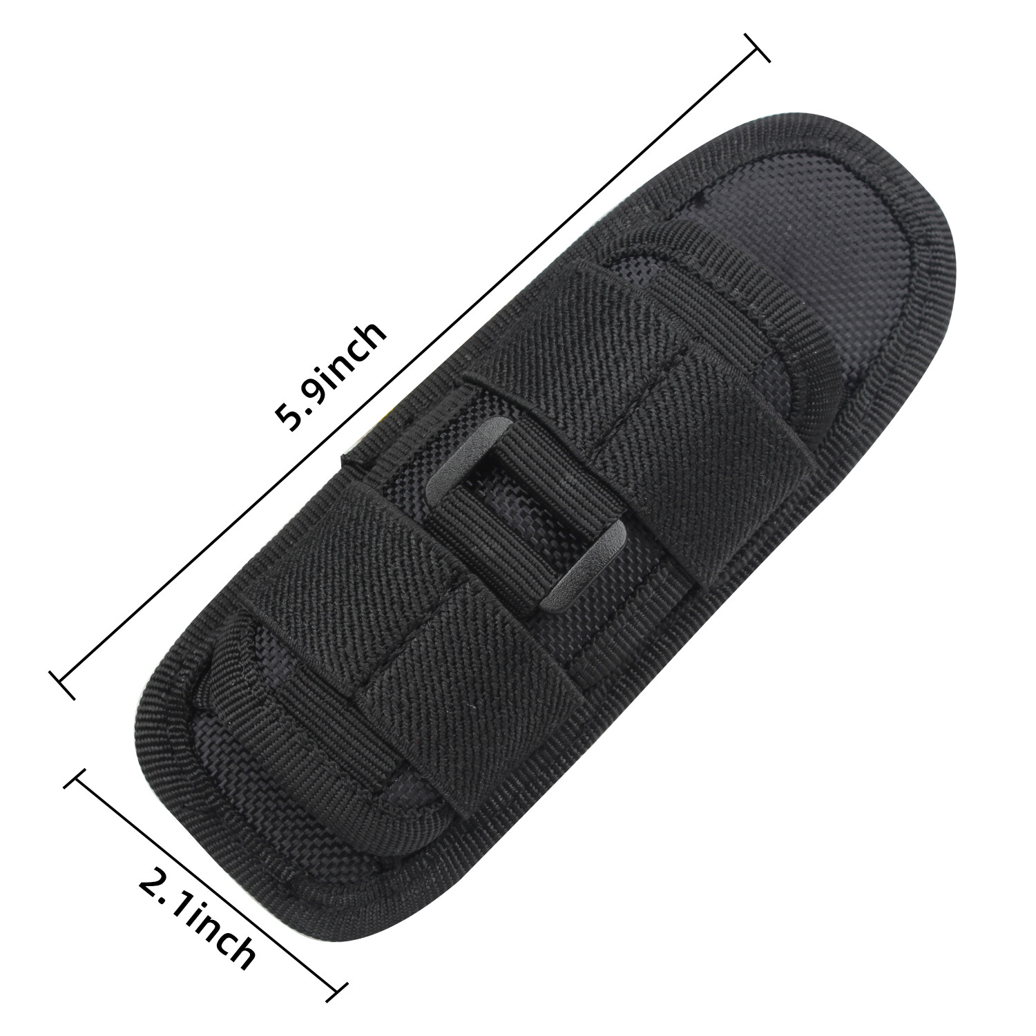 360° Rotatable Multifunctional Flashlight Case Universal Outdoor Pouch