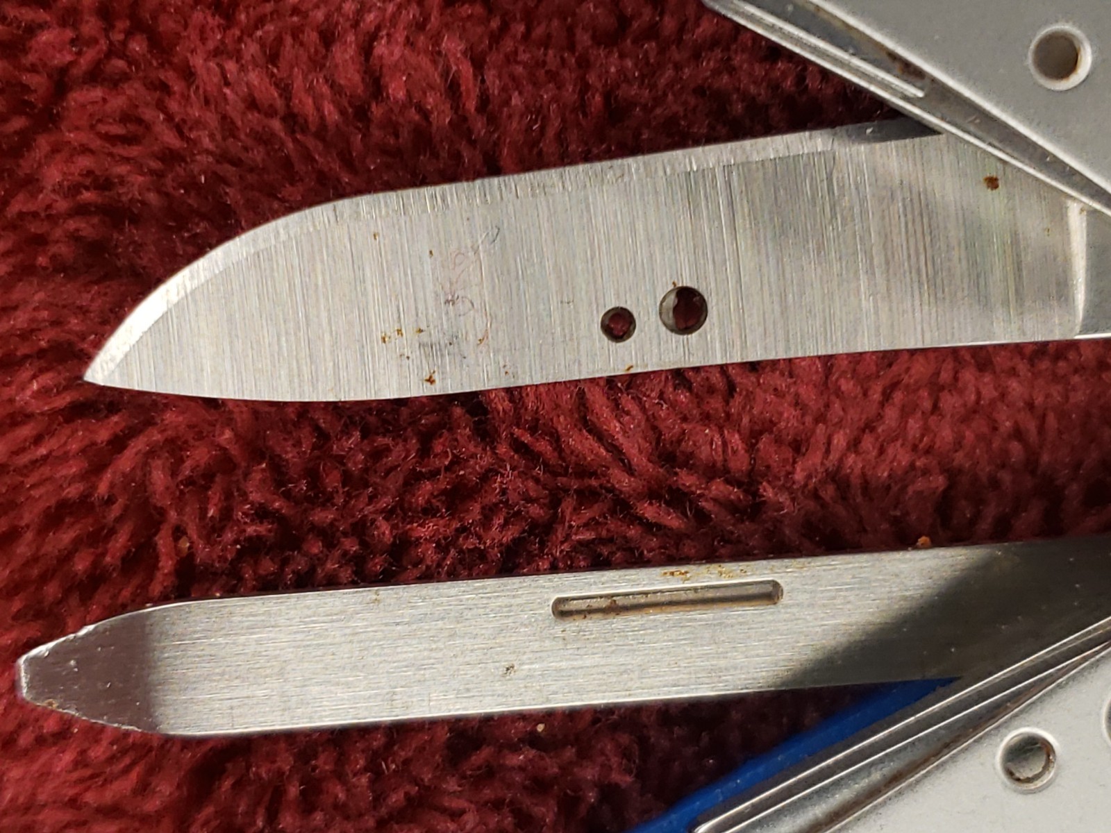🔪🔪 Leatherman Style CS Multi Tool Blue Scissors