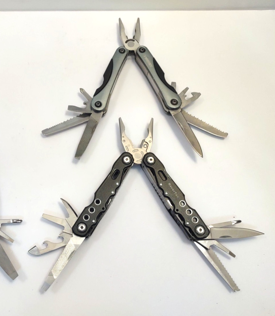 Lot of 5 Multi Tools Husky Protocol Stanly Rover Tac Multi Tool