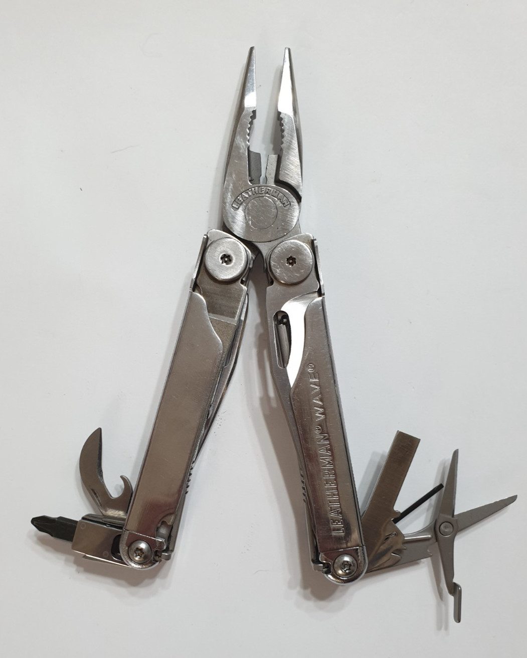 🔥🔥 Leatherman Wave 2008 35 Years Anniversary Rare Limited Polished Retired
