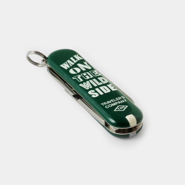 VICTORINOX × TRAVELER’S COMPANY Classic SD Message Green