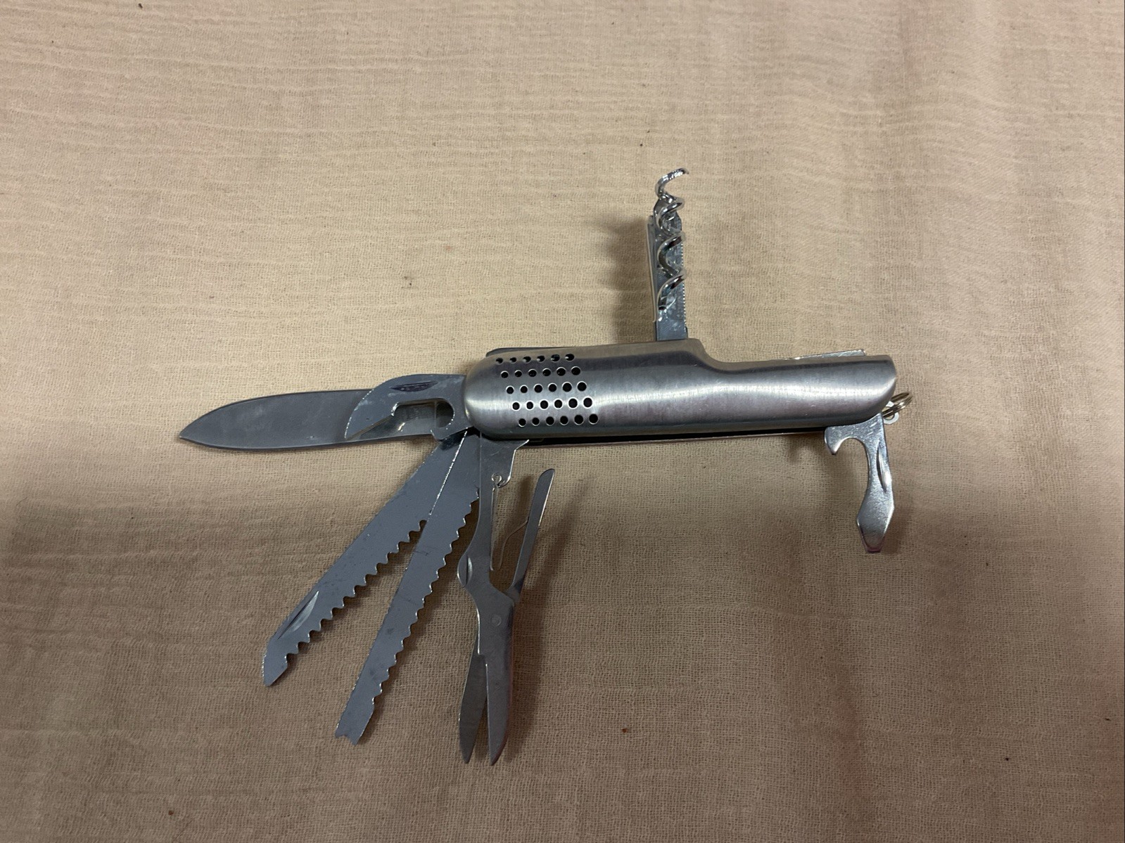 Pocket Knife Survival Tool Stainless Multi-Tool 11 In 1