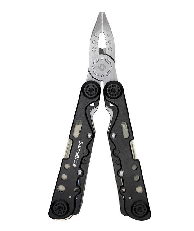 New! Samsonite Premium Travel Deluxe 14-in-1 Stainless Steel Multi Tool in Black